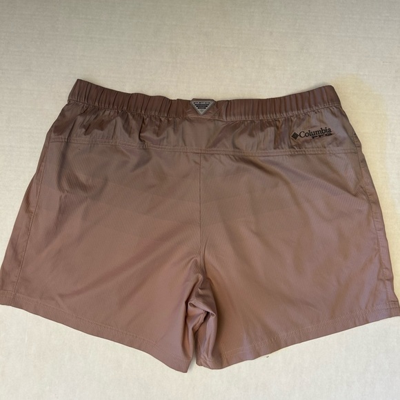 Columbia women’s Tidal spray stretch windbreaker iridescent shorts Sz-L. N13 - Picture 10 of 14